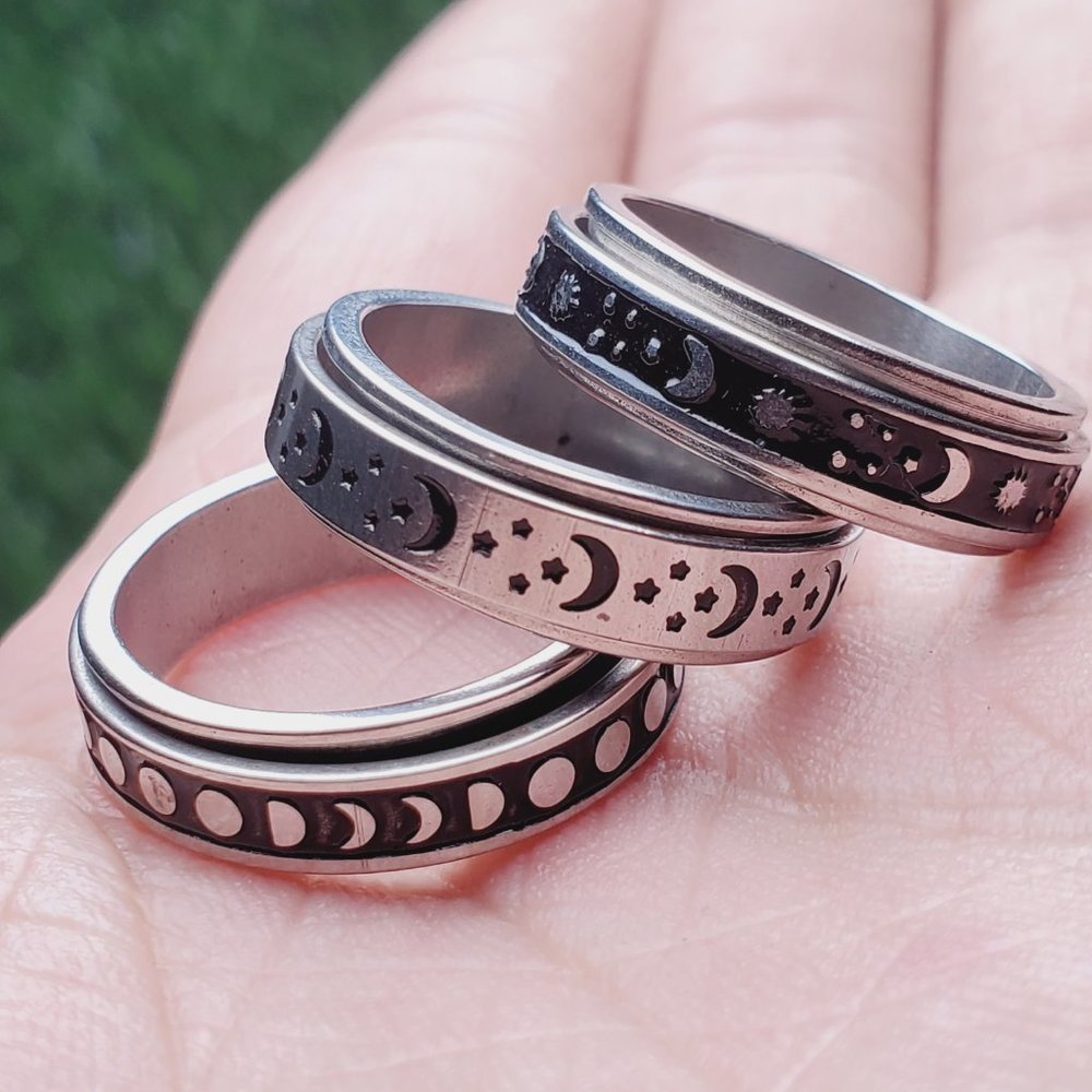 "NEW* Set of 3 Rings for Women/Men, SET10182123 - Picture 3 of 9
